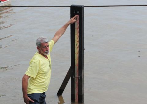 Vazante no Solimões acontece dentro da normalidade